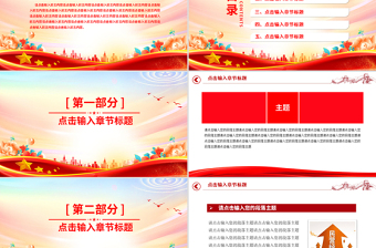 2025党建工作总结汇报PPT模板免费下载