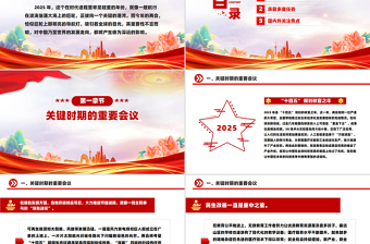 聚焦2025年两会关键时期意义非凡PPT党课课件免费下载
