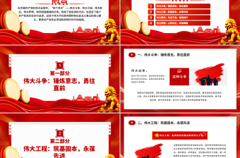 2025免费共产党员的信仰之基与行动指南PPT四个伟大专题课件免费下载