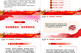 2025红色党政风廉政建设党课PPT坚守廉洁底线弘扬清风正气课件免费下载