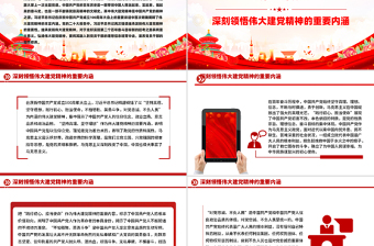 2025免费用伟大建党精神锤炼党性修养PPT七一建党节主题党课课件免费下载
