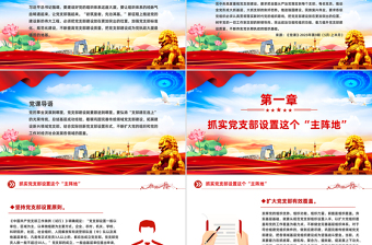 2025免费全面提高新时代党支部建设质量PPT党课免费下载