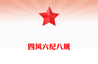 2025精品四风六纪八规党的作风建设党课讲稿免费下载